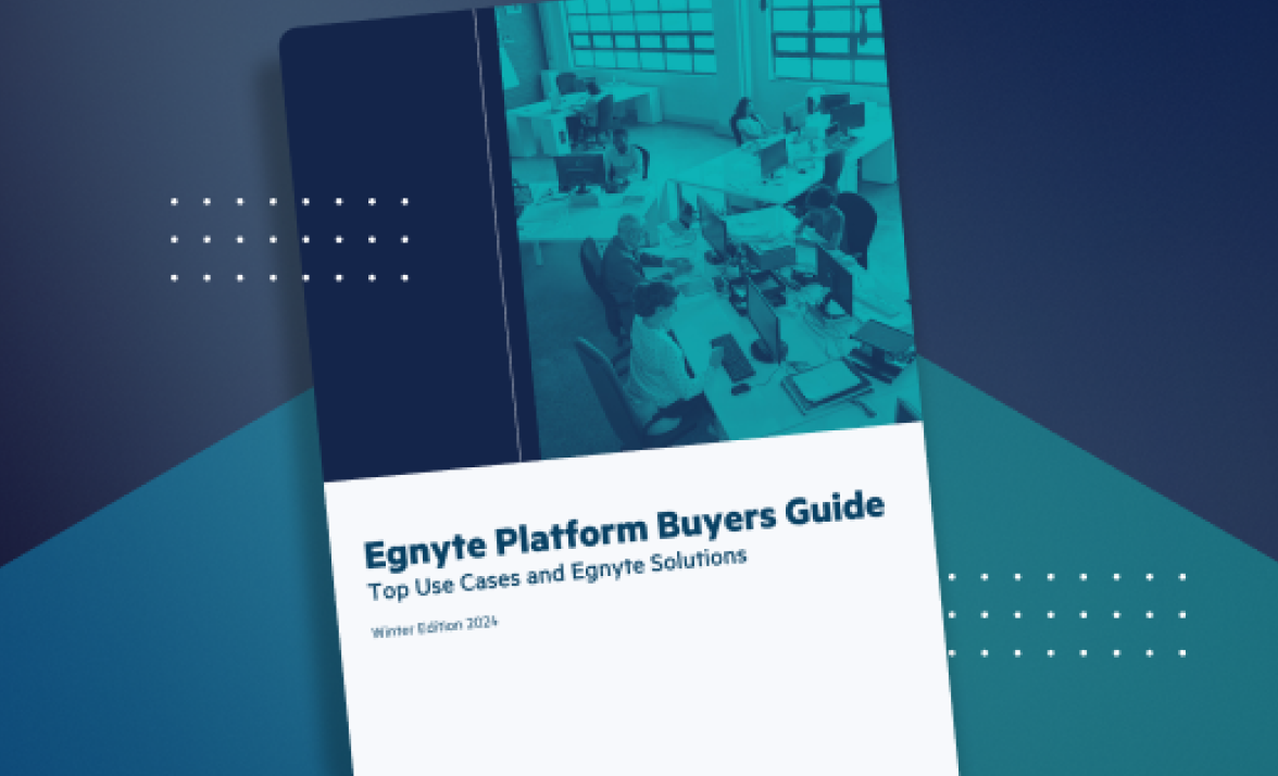 Secure Cloud Content Platform for Enterprises Egnyte